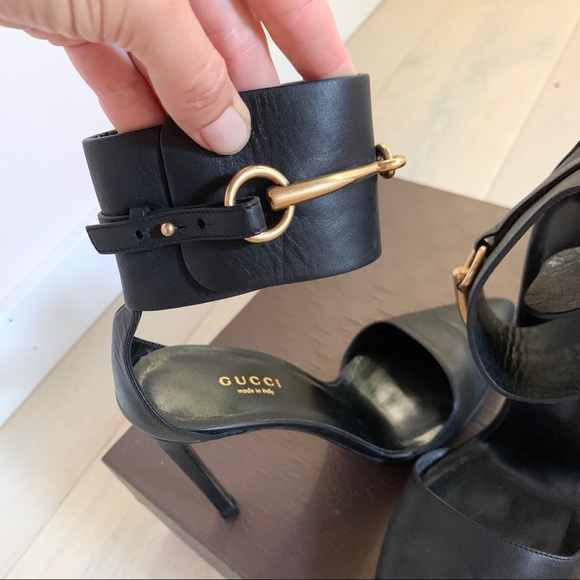 Gucci Shoes Ursula Leather Horsebit Closed Toe - Picture 3 of 10